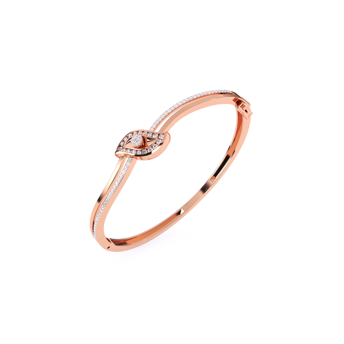 Modern Evil Eyes Diamond Bracelet